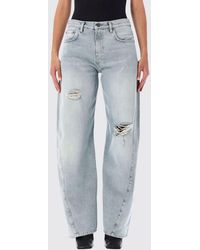 Haikure - Clyde Mid-Rise Wide-Leg Jeans - Lyst