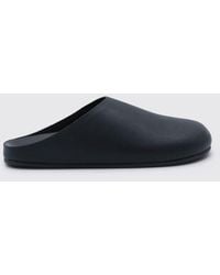 The Row - Hudson Natural Grain Leather Mules - Lyst
