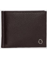 Orciani - Micron Hammered Leather Wallet - Lyst
