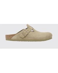 Birkenstock - Boston Suede Mules - Lyst