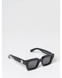 Off-White c/o Virgil Abloh - Virgil Rectangular Acetate Sunglasses With Arrow Logo - Lyst