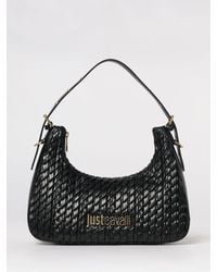 Just Cavalli - Woven Faux Leather Bag - Lyst