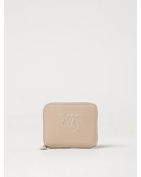 Pinko - Zip Around Leather Wallet - Lyst