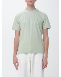 Peuterey - Cotton Blend T-Shirt With Logo - Lyst