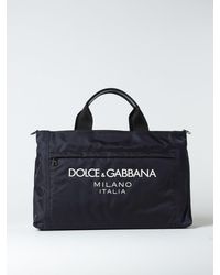 Dolce & Gabbana - Borsa in nylon con logo - Lyst