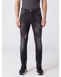 DSquared² - Mid-Rise Skinny Fit Jeans - Lyst