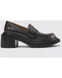 Camper - Pix London Aged Leather Loafers - Lyst