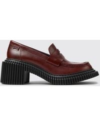 Camper - Pix London Leather Penny Loafers With Xl Extralight Soles - Lyst