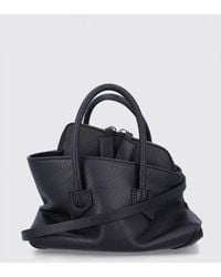 The Attico - La Passeggiata Hammered Leather Mini Handbag - Lyst