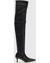 Proenza Schouler - Polyurethane Cuissardes Boots With Stiletto Heel - Lyst
