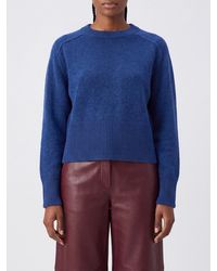 Not Shy - Pure Cashmere Crewneck Jumper With Long Sleeves And Ribbed Trim - Lyst
