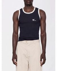 Carrera - Slim Fit Stretch Cotton Tank Top With Contrast Trim - Lyst