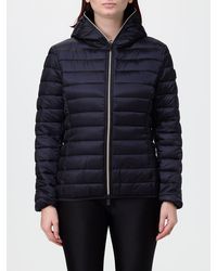 Save The Duck - Short Nylon Puffer Jacket With Hood And Thermoplume Padding - Lyst