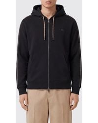 Burberry - Sudadera Con Cremallera Relaxed Fit De Algodón Con Capucha Y Logo Ekd - Lyst