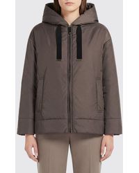 Max Mara - Polyester Hooded Puffer Jacket - Lyst