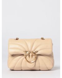 Pinko - Love Bag Puff Mini Butterfly Matelassé Nappa Bag - Lyst