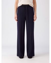 Elisabetta Franchi - Wide-Leg Knit Jogging Pants - Lyst