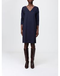 Liviana Conti - Stretch Cotton Poplin Midi Dress - Lyst
