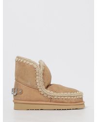 Mou - Flat Ankle Boots - Lyst
