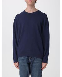 ARMANI EXCHANGE - Viscose Blend Crew Neck Pullover - Lyst