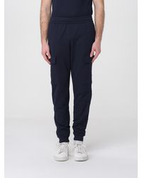 EA7 - Cotton Cargo Pants - Lyst