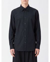 Jil Sander - Virgin Wool And Mohair Blend Shirt With French Collar - Lyst