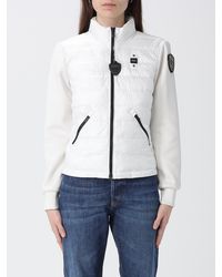 Blauer - Padded Down Jacket With Zip - Lyst