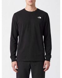 The North Face - Long-Sleeved Cotton-Blend T-Shirt With Embroidered Logo - Lyst