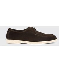Doucal's - Suede Derby - Lyst