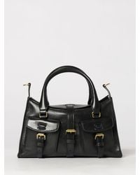 Mulberry - Roxanne Mini Leather Handbag With Double Handle And Shoulder Strap - Lyst