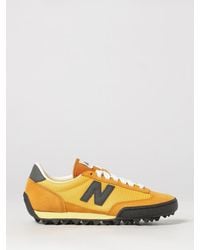 New Balance - Gator Run Suede And Mesh Trainers With Notched Sole - Lyst