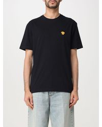 Versace - T-shirt in cotone con Medusa - Lyst