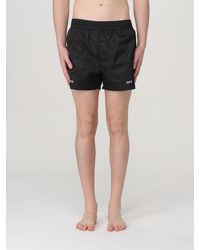 Off-White c/o Virgil Abloh - Off- Swim Shorts With Logo Off - Lyst