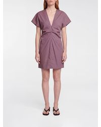 FEDERICA TOSI - Cotton Poplin Mini Dress - Lyst