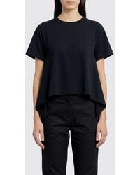 Sacai - Cotton T-Shirts - Lyst