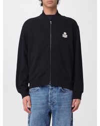 Isabel Marant - Cotton Zip-Up Hoodie - Lyst