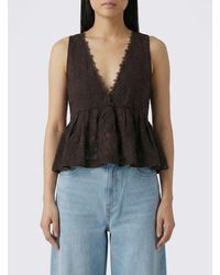 Pinko - Kiersten Cotton Top - Lyst