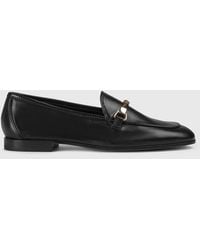 Doucal's - Leather Loafers With Bit - Lyst