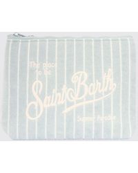 MC2 Saint Barth - Aline Chenille- Und Baumwollfrottee-Pochette - Lyst