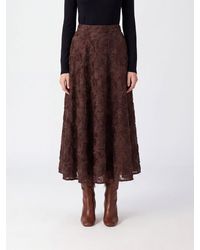 ROTATE BIRGER CHRISTENSEN - High-Waisted Full Midi Skirt - Lyst