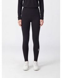 Autry - High-Waisted Technical Jersey Leggings With A Contrast Side Logo - Lyst