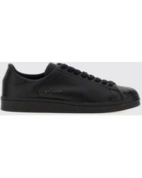 Y-3 - Superstar Smooth Leather Sneakers With Printed Logo And Round Toe - Lyst