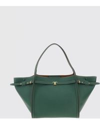 Tod's - Medium Grained Leather Shopping Bag - Lyst