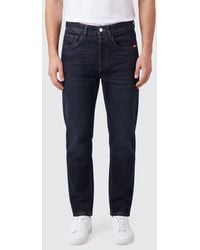 AMISH - Miles Mid-Rise Slim Fit Jeans - Lyst