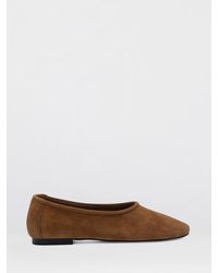 BY FAR - Prudence Suede Ballerinas - Lyst