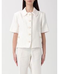 Etro - Linen Blazer - Lyst