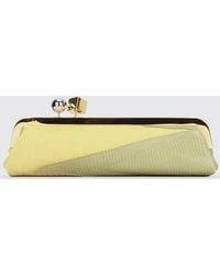 Jacquemus - Salon Maïs Leather Clutch - Lyst