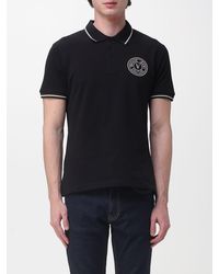 Versace Jeans Couture - Cotton Polo Shirt With Logo - Lyst