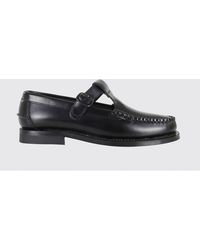 Hereu - Alber Brushed Leather Loafers - Lyst