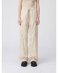 Rick Owens - Drawstring High-Waisted Cargo Trousers - Lyst